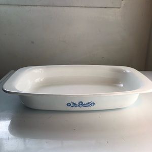 Corningware Blue Cornflower Roaster / Baker  P-21